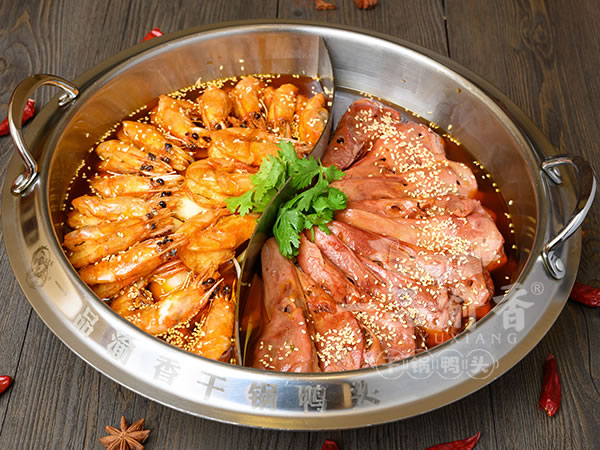 鸭头PK虾